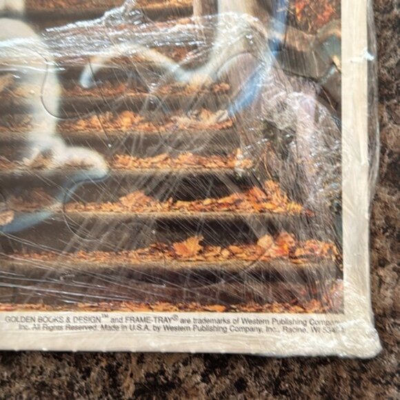 Vintage Casper The Friendly Ghost Golden Books Frame Tray Puzzle 1995 - Picture 4 of 4